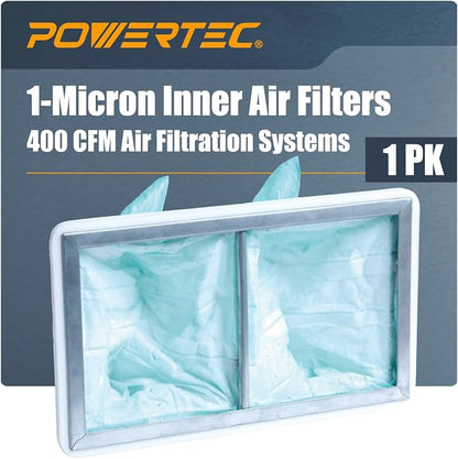 POWERTEC 1 Micron Inner Air Filter by POWERTEC