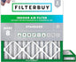 Filterbuy 18x18x2 Air Filter MERV 8 Essential Dust & Allergy Defense, by Filterbuy