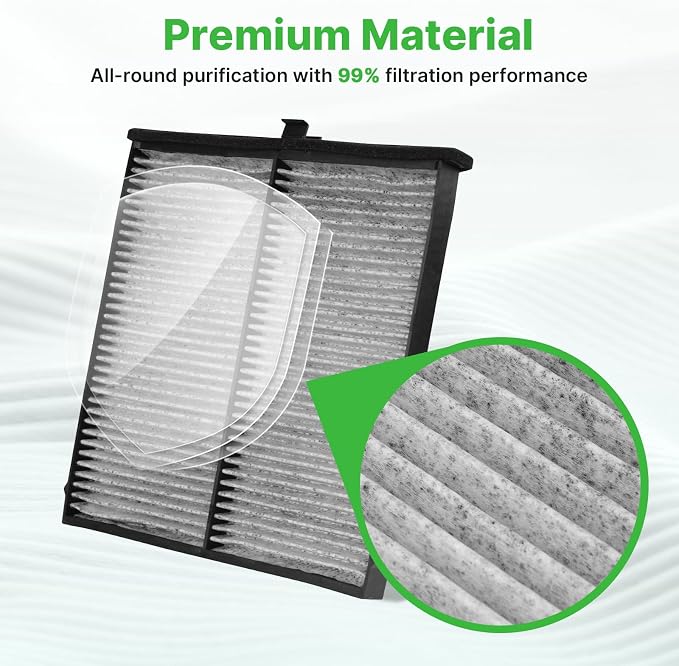 Engine+Cabin Air Filters Set Fit - Image 2