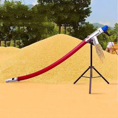 Portable Red Grain Suction Pump by Unknown