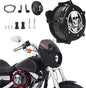 Motorcycle Air Filter Skull Style Air Cleaner by Aferrizu