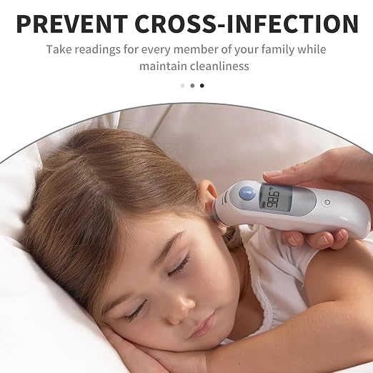 200 Counts Thermometer Ear Covers, Ear Thermometer Probe Covers, Lens - Image 3