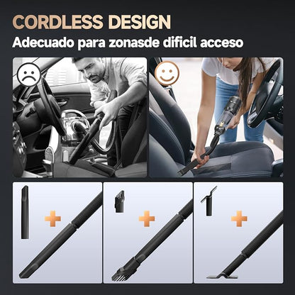 Car Vacuum Portable Cordless, Foldable Handheld Vacuum - Image 5