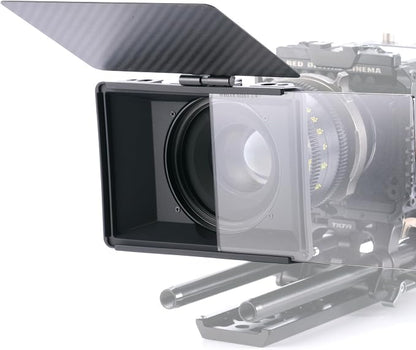 Tilta Mini Matte Box | 15mm Rod Adapter & 4 Lens Adapters | Lightweight | by Tilta