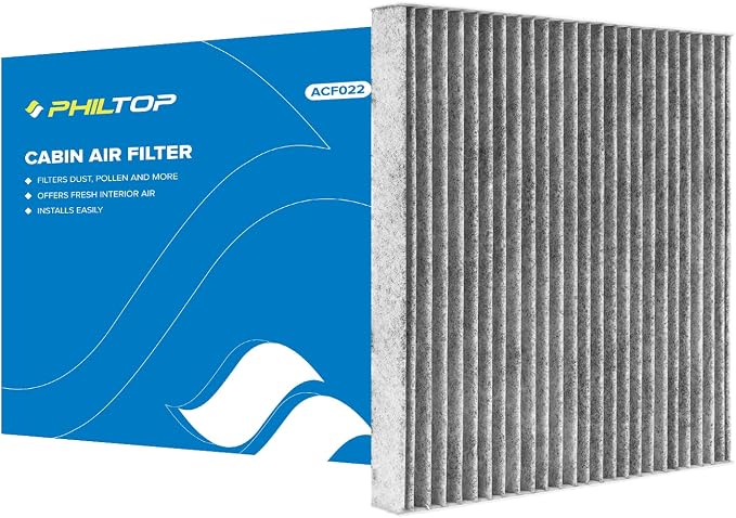 PHILTOP Cabin Air Filter, Replacement by PHILTOP