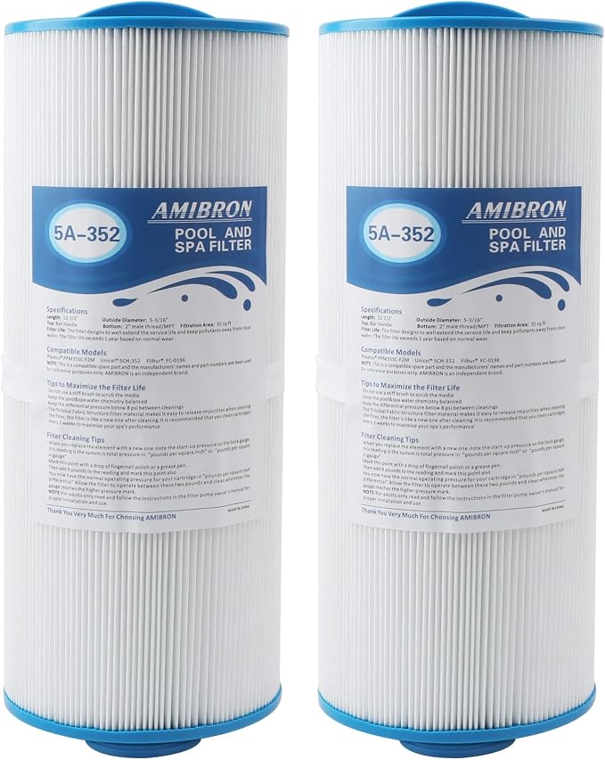5CH-352 Replaces Marquis Spa Filter, Compatible by AmiBron