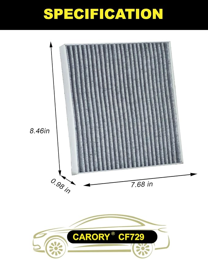 Cabin Air Filter w/Activated Carbon - Image 2
