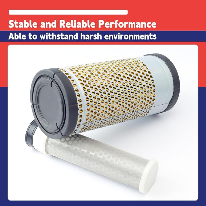 10400511200 19690531100 Inner and Outer Air Filter Element Combo Replacement - Image 6