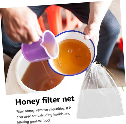 10pcs Honey Strainer Bag Wear-Resistant Mesh Filter Tool - Image 9