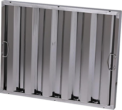 25" x 20" Stainless Steel Commercial Hood Filter – Dishwasher Safe, Welded - Image 8
