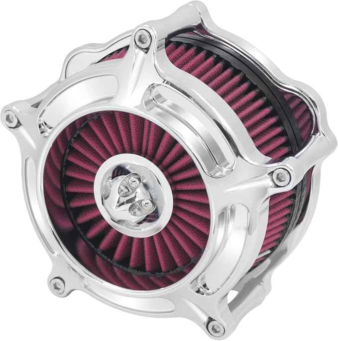 HDBUBALUS Motorcycle CNC Spike Air Cleaner Air Filter Intake System Filter - Image 8