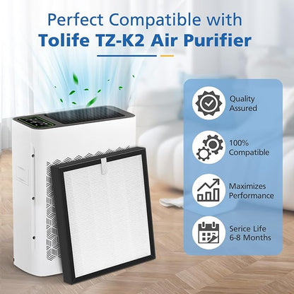 LINNIW TZ-K2 Replacement Filter Compatible - Image 2