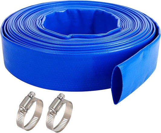 1-1/2" x 100 FT Pool Backwash Hose, by ProfessionalBrand