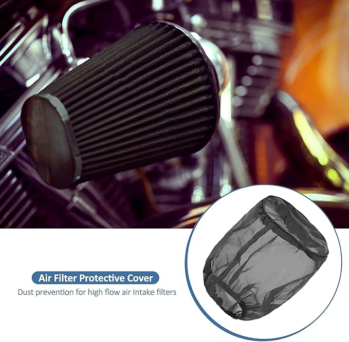 Universal Air Filter Cover, Protects High-Flow Air Intake Filters - Image 6