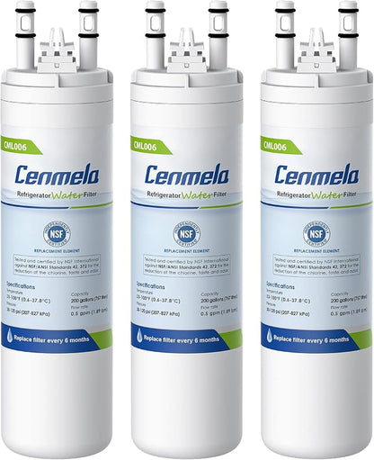 WF3CB Replacement Water Filter, Compatible by Cenmela