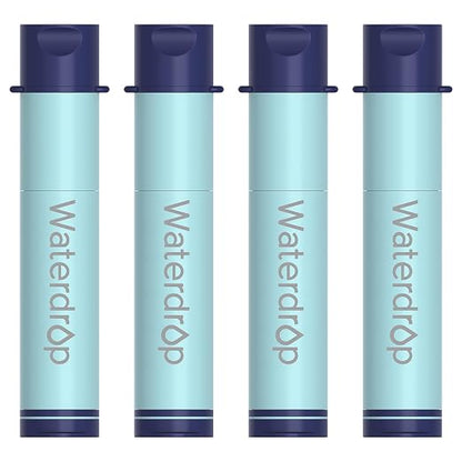 Waterdrop Gravity Water Filter Straw, Camping Water Filtration System, Water by Waterdrop