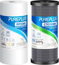 PUREPLUS 5 Micron 4.5"x10" Whole House Water Filter Combo, by PUREPLUS