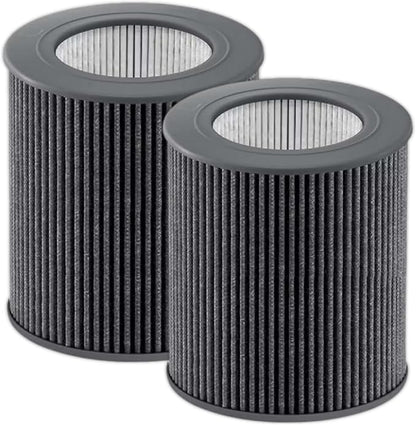 2 Pack Air Mini PECO-HEPA Replacement Filters Compatible by Henmfely