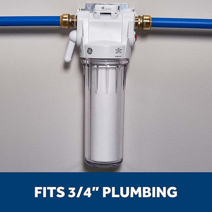 GE Whole House Water Filtration System, Rust & More, Install Kit & Accessories - Image 2