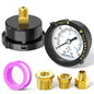 MEANLIN MEASURE 0~60Psi Plastic Frame 1/4" NPT Start and Clean Filter Pressure by MEANLINMEASURE