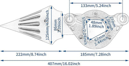 Air Cleaner Motorcycle CNC Spike Air Intake Filter Kit Fit - Image 7