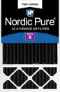 Nordic Pure 16x25x5 Honeywell/Lennox Replacement Odor Reduction Merv 8 Filter 1 by NordicPure