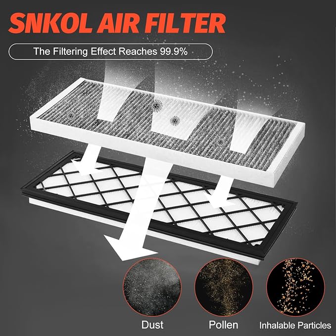 Cabin Air Filter HEPA Air Intake Filter - Image 4