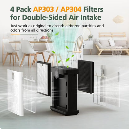 AP303 AP304 Replacement Filters, Compatible - Image 7
