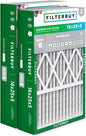 Filterbuy 16x25x5 Air Filter MERV 8 Essential Dust & Allergy Defense, Pleated by Filterbuy