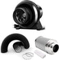 iPower 4 Inch 195 CFM Inline Fan, Air Circulation Vent Blower, Air Carbon by iPower