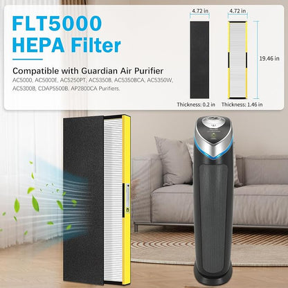 FLT5000 Filter-C True HEPA Replacement Filter - Image 4