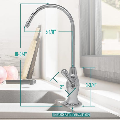 Metpure Non-airgap NSF Certified RO Faucet Reverse Osmosis Drinking Water - Image 8