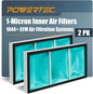 POWERTEC 1 Micron Inner Air Filters by POWERTEC
