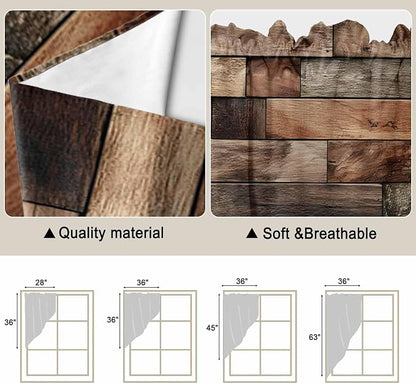 Western Barn Door Swag Valances - Image 5