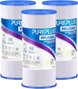PUREPLUS 20 Micron 10" x 4.5" Whole House Pleated Sediment Filter by PUREPLUS