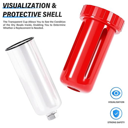 TAILONZ PNEUMATIC 0-150PSI 3/8 Inch NPT Aluminum Alloy Air Dryer, Compressor - Image 7