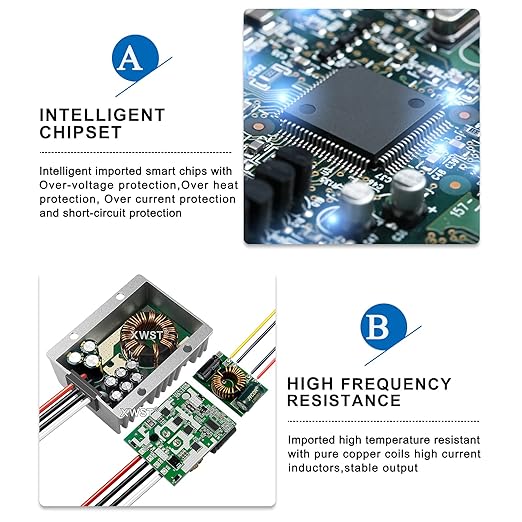 DC DC Stabilizer 9V-36V to 24V Boost Buck Converter Power Supply 1A 24W Waterproof Voltage Regulator Auto Step Up Down 24V Volt Transformer Module