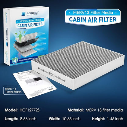 Certified MERV 13 Cabin Air Filter - Image 2