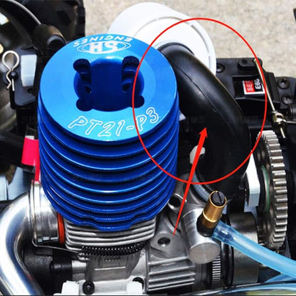 RC 1/8 Air Filter Cleaner Upgraded Parts Fit SH.28 Engine & On/Off Power Switch - Image 5