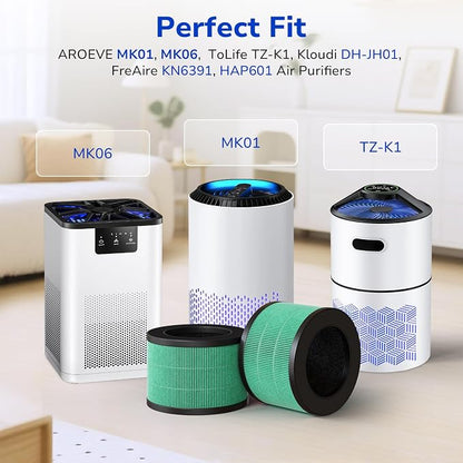 Fil-fresh 2-Pack MK01 & MK06 Replacement Filter, Compatible - Image 2