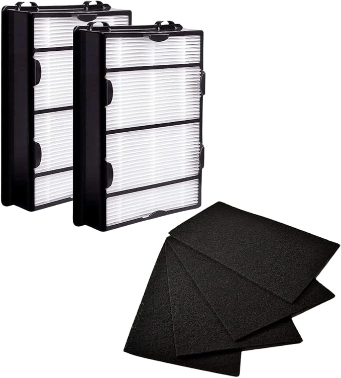 Nispira True HEPA + Carbon Pre Filter Replacement Compatible by Nispira