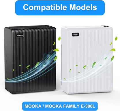 MOOKA FAMILY E-300L Air Purifiers Official H13 Replacement Filter Compatible - Image 2