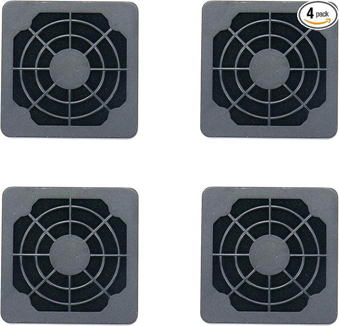 1.97 inch/50mm Fan Dust Filter PC Cooler Fan Filter Dustproof Cover Computer by TSNAMAY