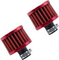 2Pcs 12mm Air Filter Mini Universal Vent Crankcase Cold Air Intake Breathe by Eoppen