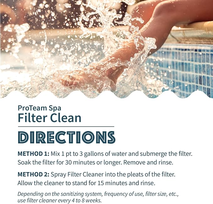 SplashWiz Proteam Spa Filter Clean - Image 4