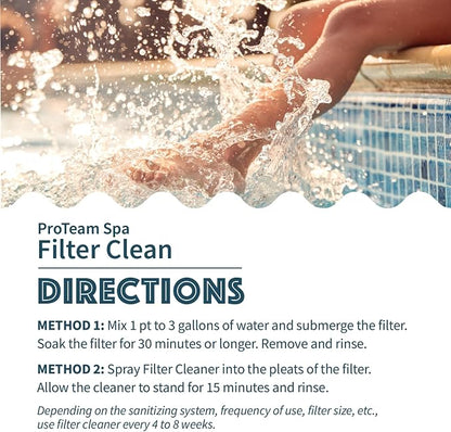 SplashWiz Proteam Spa Filter Clean - Image 4