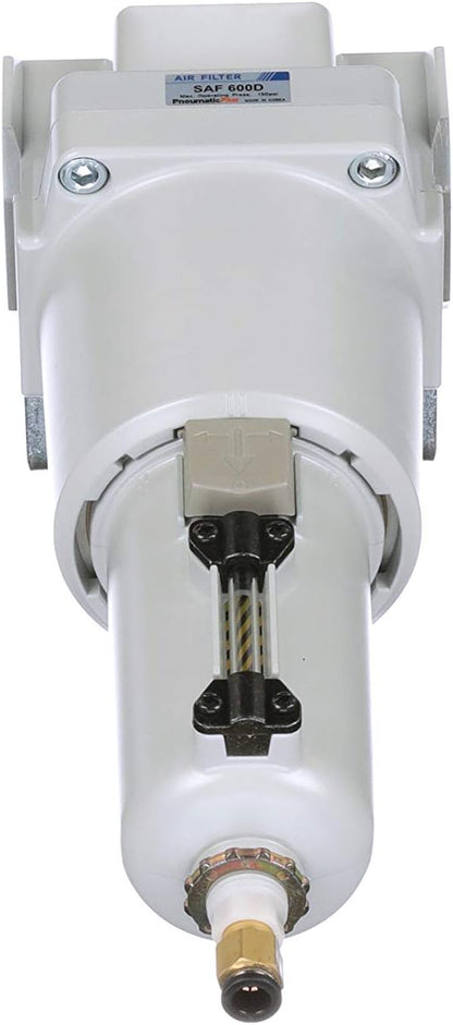 PneumaticPlus SAF600-N10BD-MEP Compressed Air Particulate Filter 1" NPT - Image 6