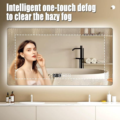 Backlit LED Illuminated Bathroom Mirror - Image 5