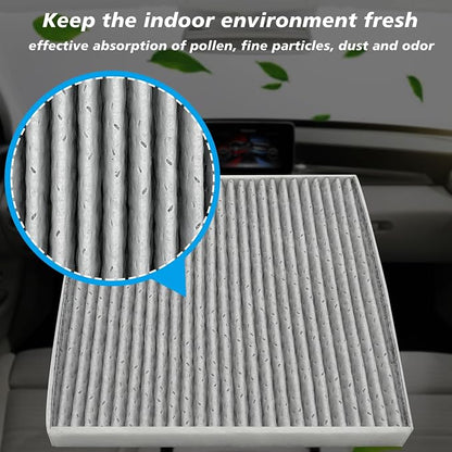 Cabin Air Filter JMY09 Fit for 2013-2016 Dart, 2003-2008 Vibe, 2005-2023 Tacoma - Image 3