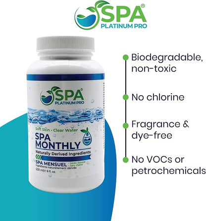 Spa Platinum Pro Natural Hot Tub Treatment – Fast Acting Cloudy Water Solution - Image 5